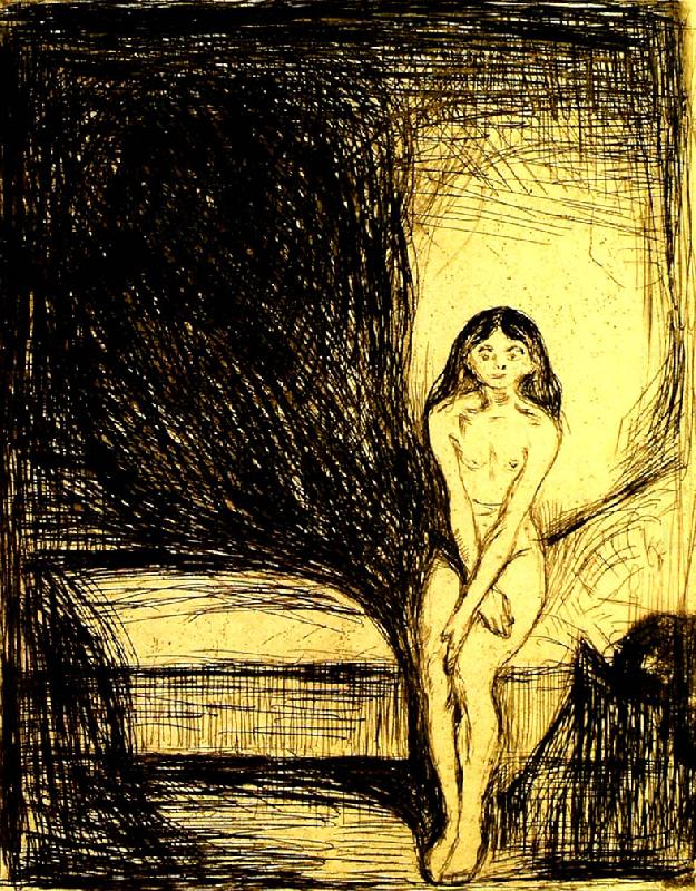 pubertet, Edvard Munch